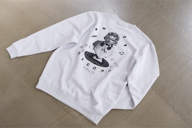 HOSONO RECORD HOUSE スウェット [Gray]